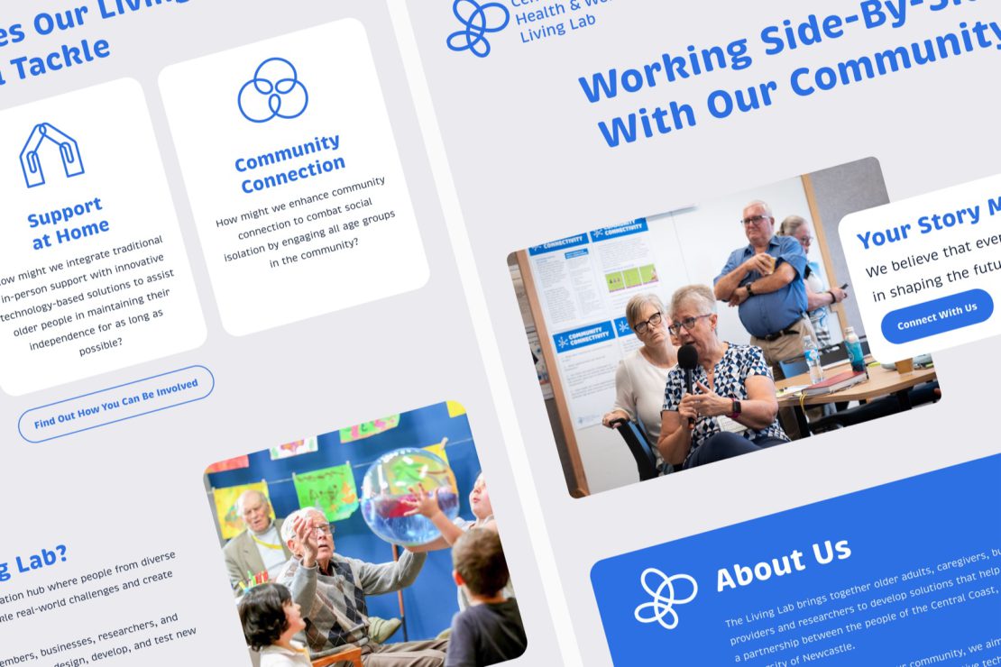 Central Coast Health & Wellbeing Living Lab about page