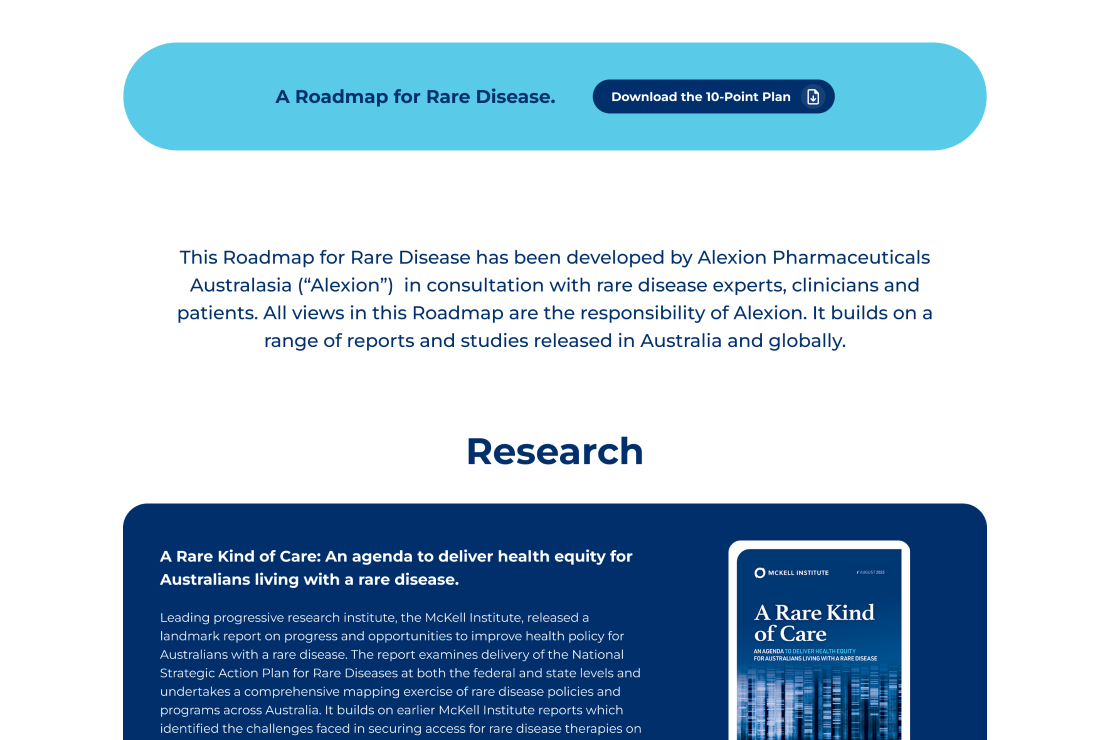 Rare disease research